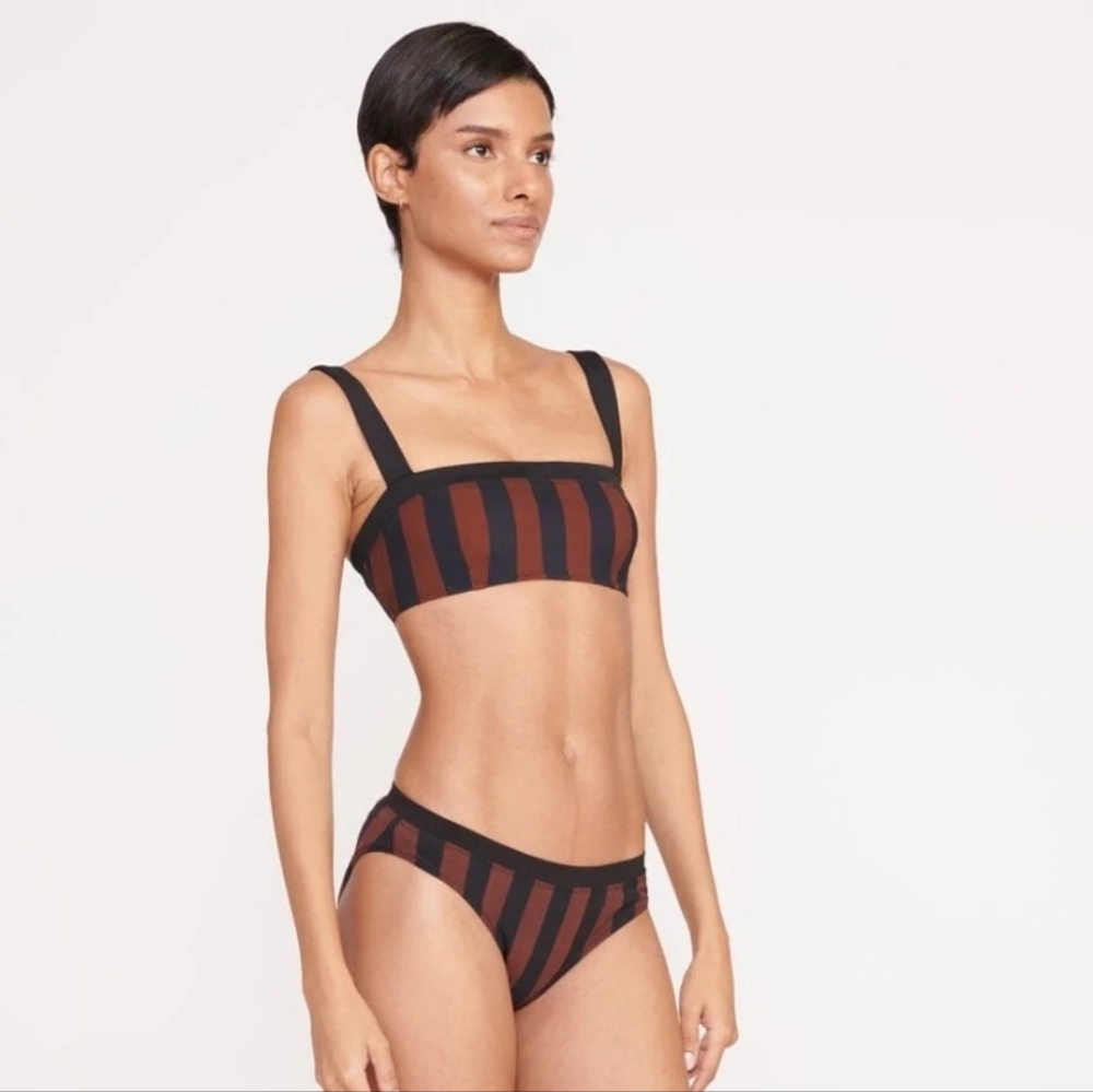 STAUD NWT Liv Bikini Top